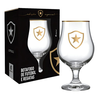 TAÇA DUBLIN 400ML SERIE OURO - BOTAFOGO em Oferta na Shopee