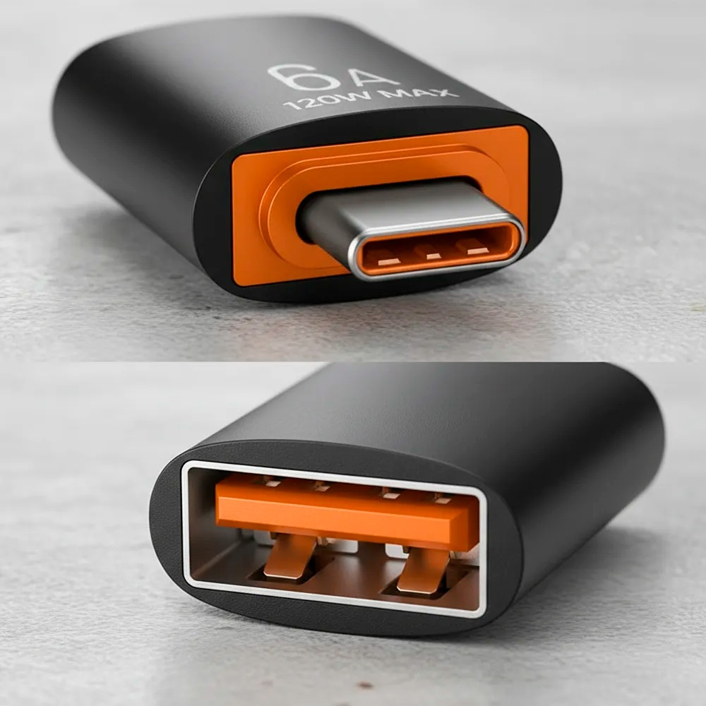 Adaptador OTG Tipo-C Para USB 3.0 Carga Dados Fast Teclados Mouse Pen Para iPhone Android Fêmea em Oferta na Shopee