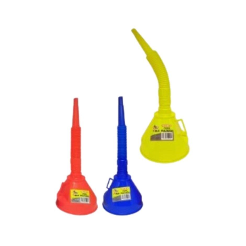 FUNIL AUTOMOTIVO MALEAVEL MULTIUSO 33 CM AZUL AMARELO