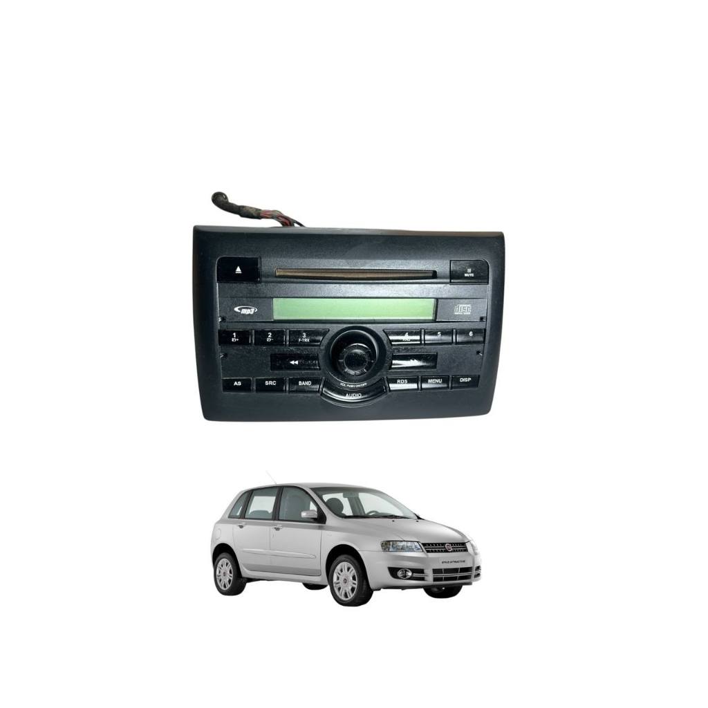 Rádio Mp3 Painel Fiat Stilo 2003 2010 Vp70ff-18c939-bd Original
