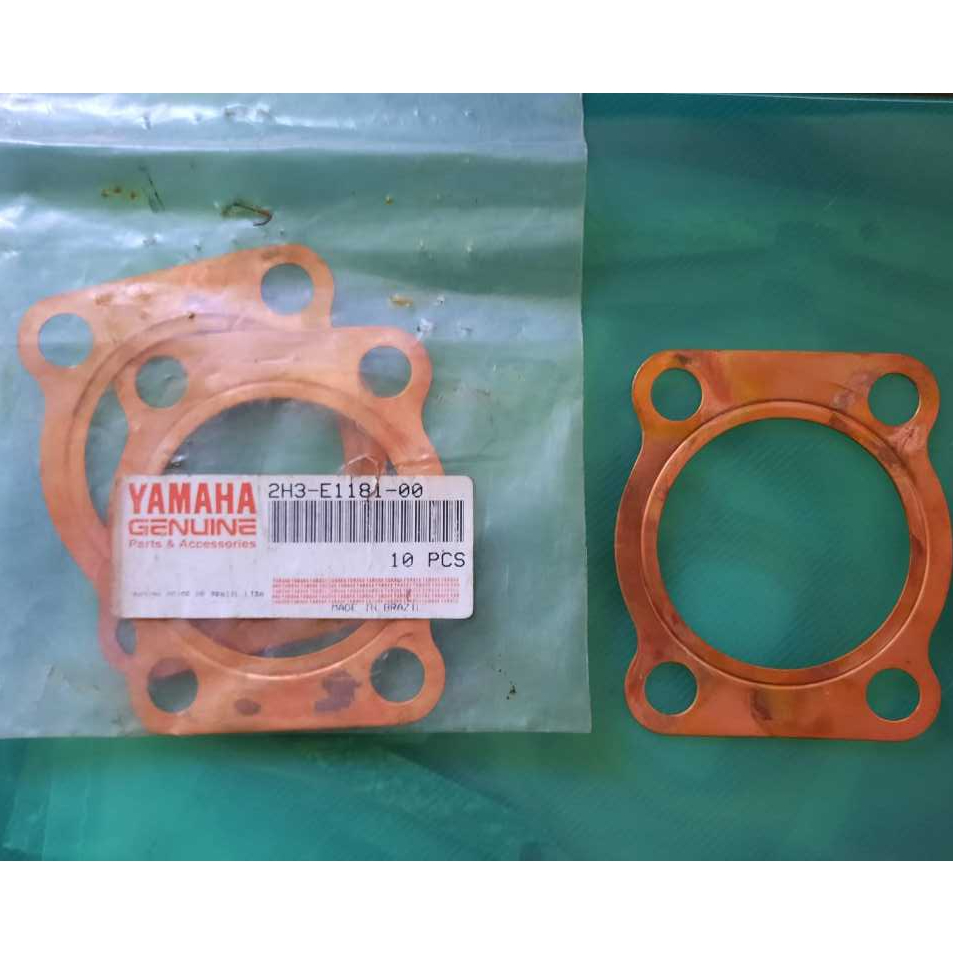 RX125 TT125 Junta Gaxeta do Cabeçote Original Yamaha 0km Rx 125 Tt 125