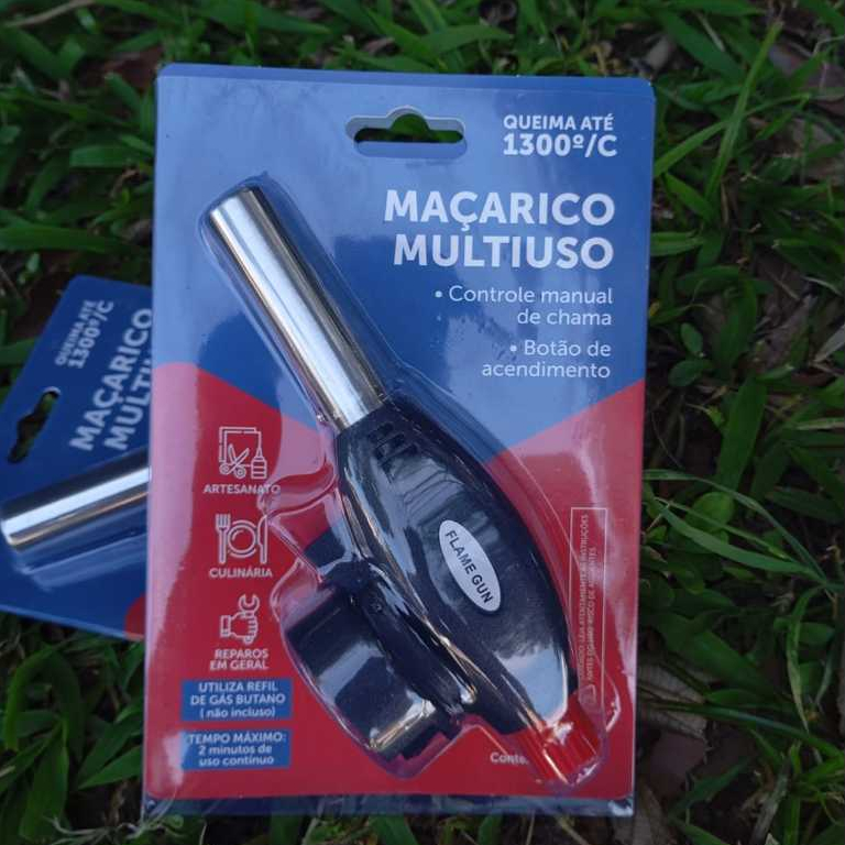 Bico de Maçarico Flame Gun - Acendedor Portátil Automático