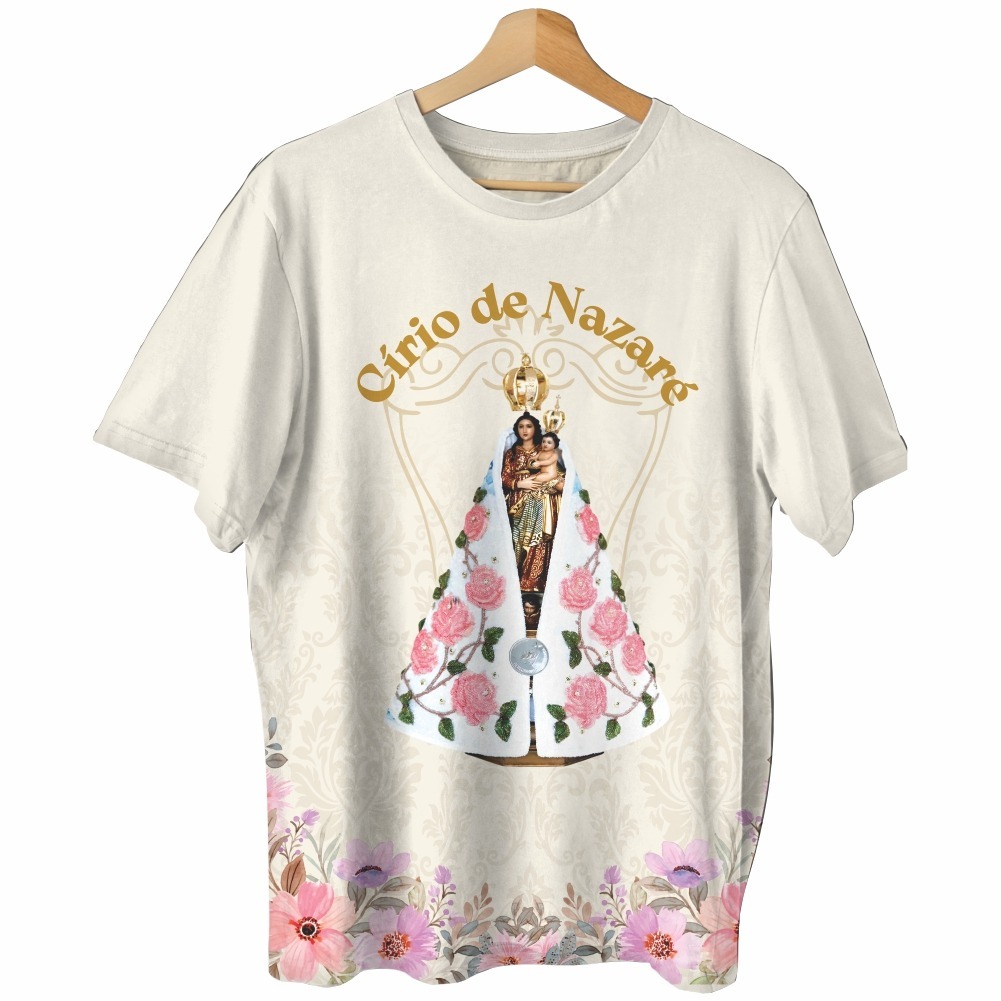 CAMISA CÍRIO NOSSA SENHORA DE NAZARÉ RELIGIOSA