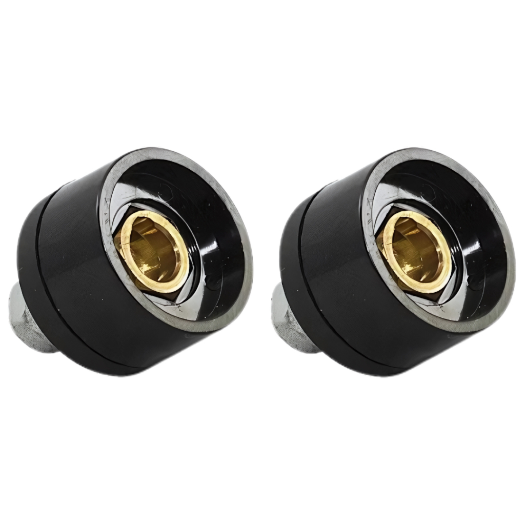 Kit 2 Engate Rápido Conector Fêmea 13mm Painel Maquina Solda