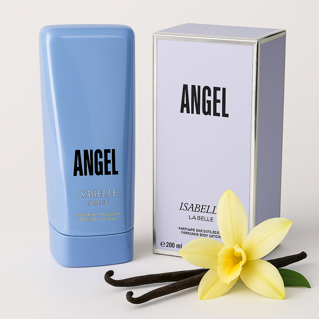 Creme Hidratante Corporal Árabe Angel 200ml Original Isabelle la Belle Tubo