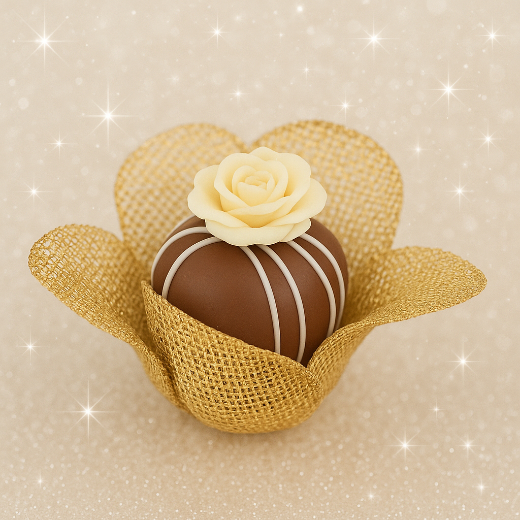 25 Forminhas Flor Única cores Lisas Tela Escócia simples ou perolada - forminha caixeta em Oferta na Shopee