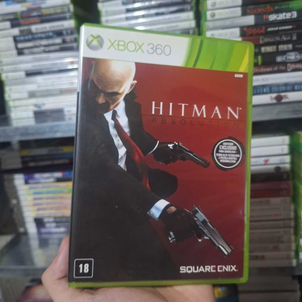 Hitman Absolution Xbox 360 midia fisica original para xbox bloqueado