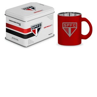 CANECA VIDRO DIAMOND METALIC SÃO PAULO em Oferta na Shopee