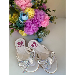 Sandália Infantil com Laço ✨ Princesa | Confortável | Festa e Dia a Dia | e Criança em Oferta na Shopee