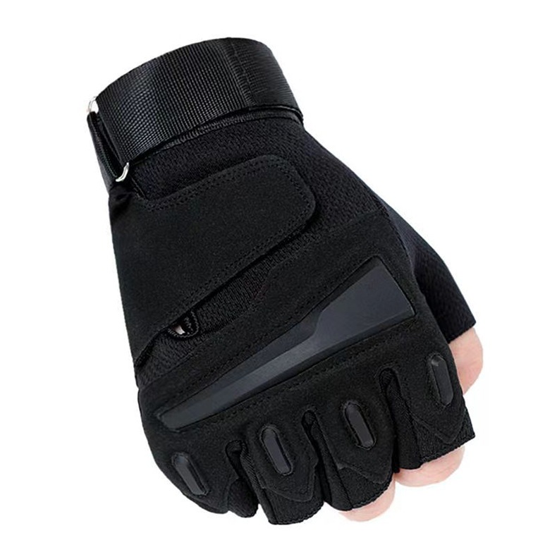 Luva Tatica Crossfit Musculação Bike Moto Reforçada com duplo Velcro de fixação