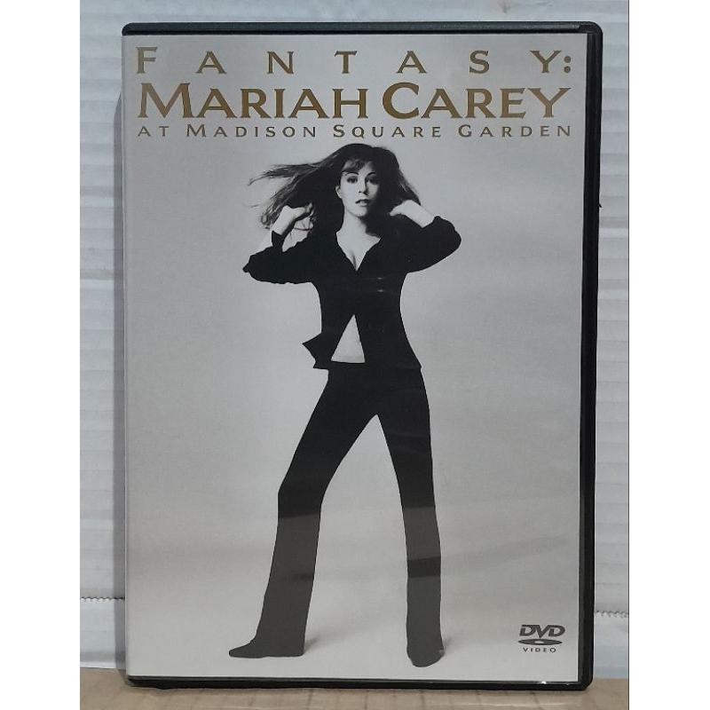 Dvd Mariah Carey - Fantasy - At Madison Square Garden - Raridade Original Usado