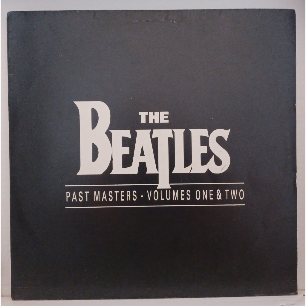 LP Disco De Vinil The Beatles - Past Masters Volumes One & Two - 1988 Duplo LPs EX Capa Dupla VG Ler