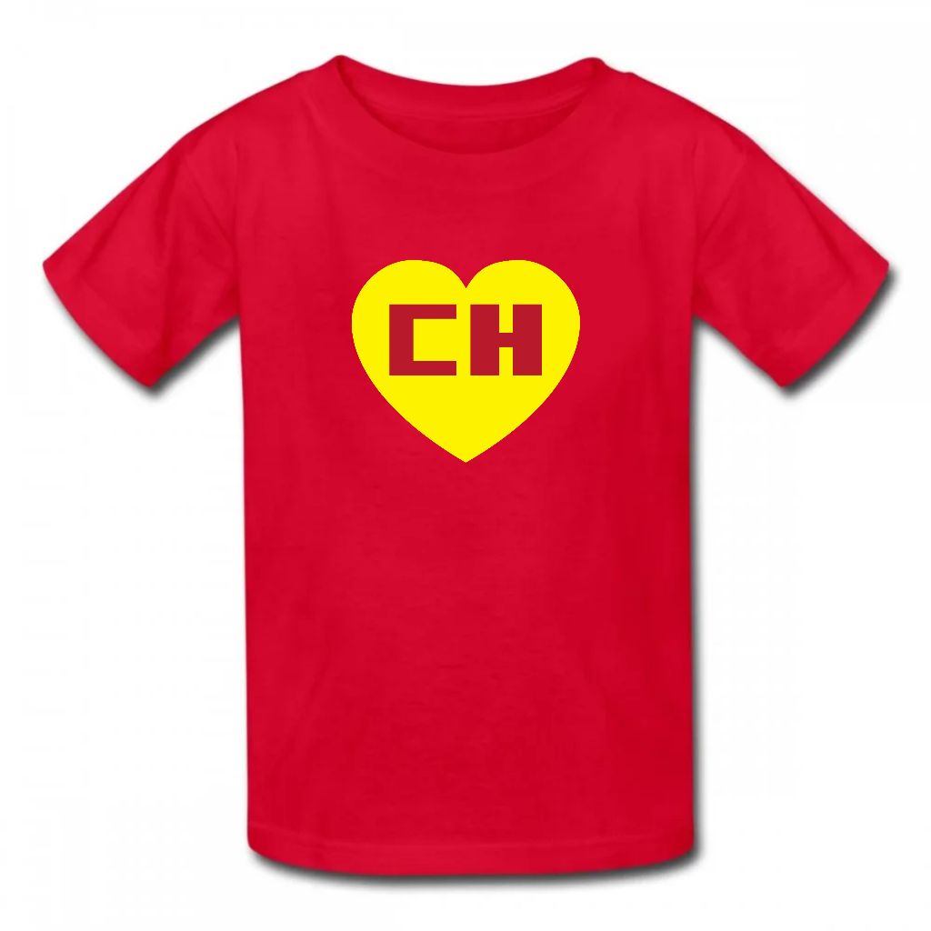 Camiseta Infantil e Adulto Chapolin Colorado