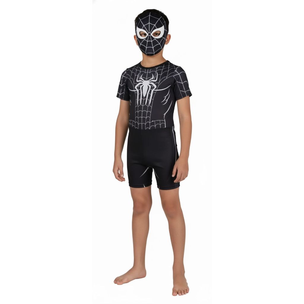 Fantasia Roupa Infantil Venom Com Máscara De E.v.a