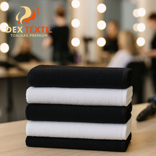 Kit 6 Toalhas de Rosto Premium para Salão – Toque Macio e Super Absorção 48x70cm em Oferta na Shopee