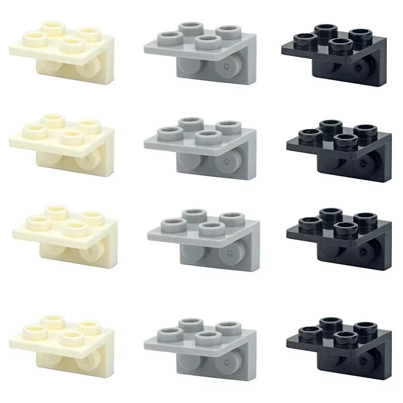 Moc Placa em L suporte de exibição parede compatível minifigure lego placa base suporte 1x1,5 blocos de construção em Oferta na Shopee