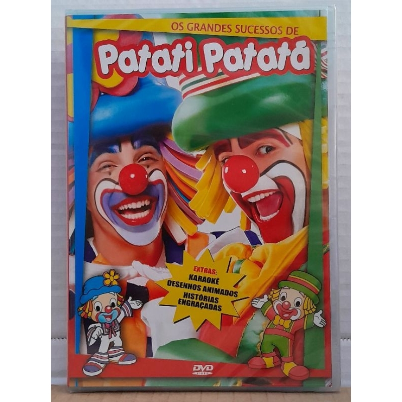Dvd Patati Patatá - Os Grandes Sucessos de Patati Patatá (Novo/Original/Lacrado)