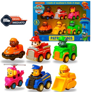 Kit 3/6/9 Carrinho Patrulha Canina Brinquedo Coleção Fricção Brinquedos Corrida Infantil Criança em Oferta na Shopee