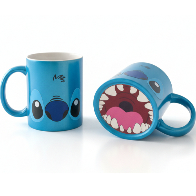 Caneca Personalizada Porcelana Stitch Lilo Disney Bocão Mimo em Oferta na Shopee