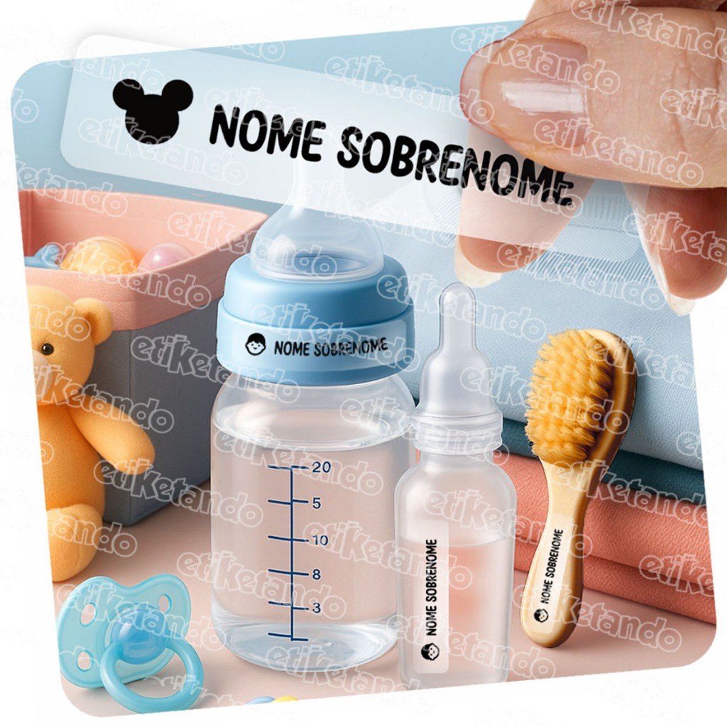 Etiqueta Nome Material Escolar: Onde Comprar | BuscaProdutos