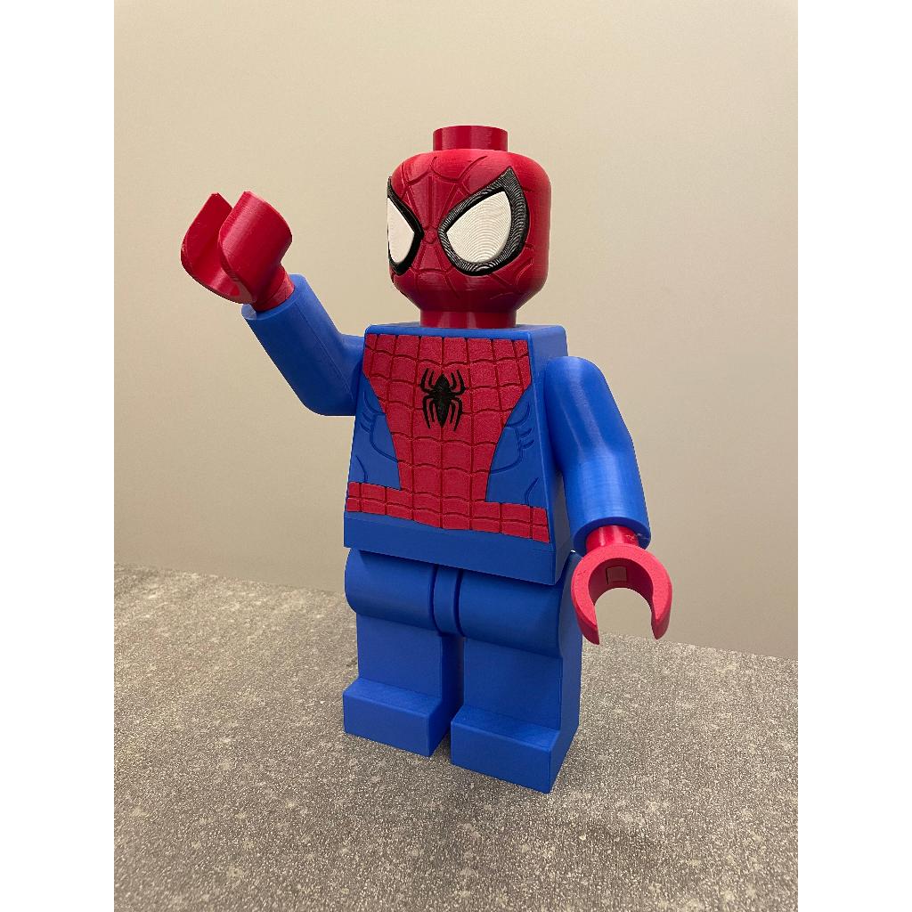 Mega Boneco tipo Lego homem aranha + 20cm em Oferta na Shopee