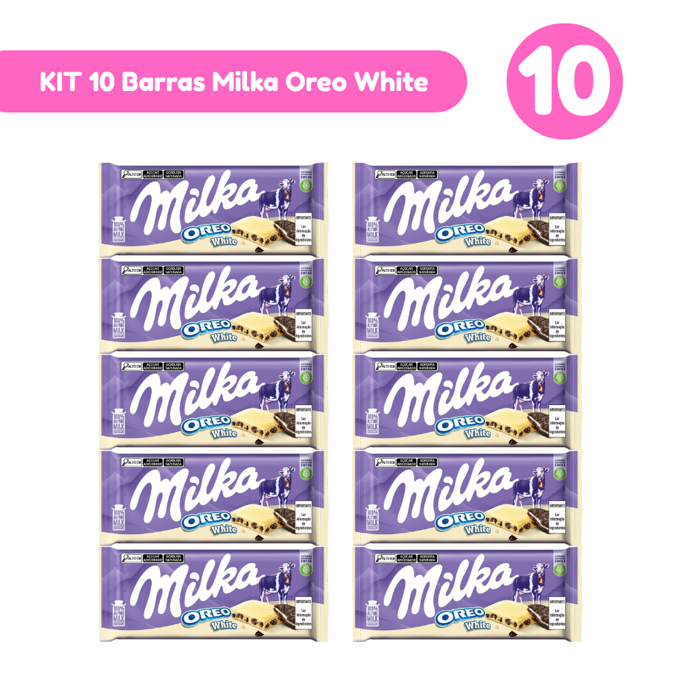 Barra de Chocolate Branco com Oreo - Comprar com Melhor Preço em Lanches