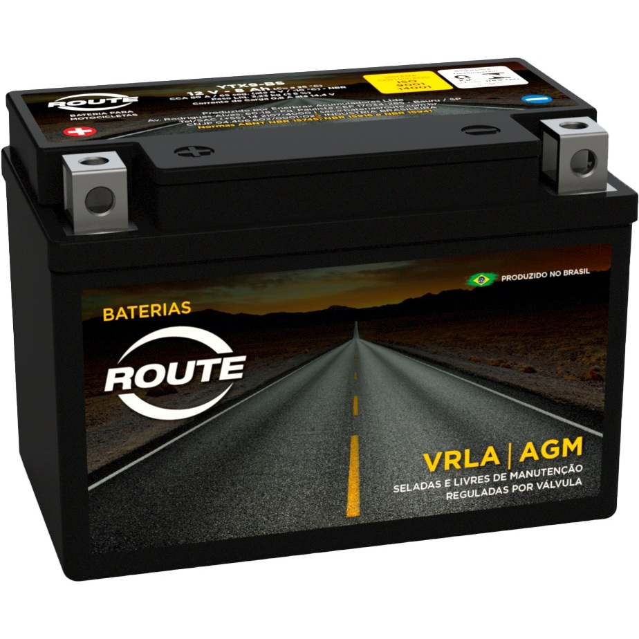 Bateria Route Moto Suzuki  Gsx 750 F Katana Ano 98 2006