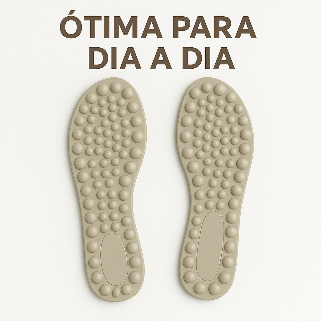Palmilha Ortopédica Para Dores nos Pés Fascite Plantar Esporão Confortável Promoção Envio Imediato