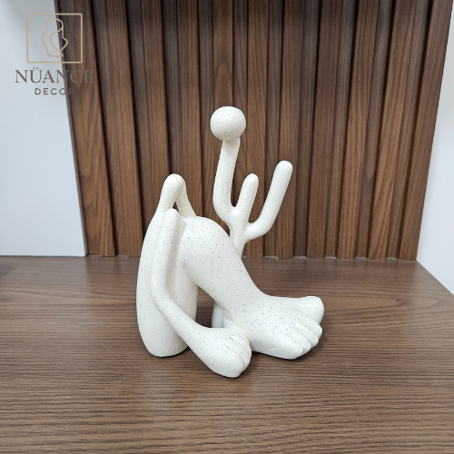 ESTATUA abaporu Escultura - Estatueta - Pequena Decoração Gesso Tarsila do Amaral Promoção Luxuosa em Oferta na Shopee