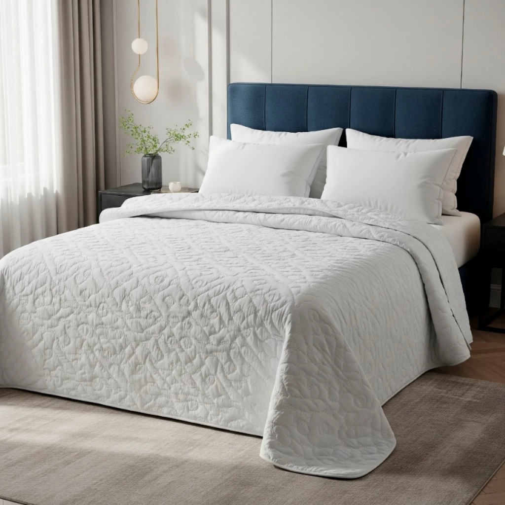 Cobre Leito Matelado Magnific 100% Poliéster Slim Difersas Cores em Oferta na Shopee