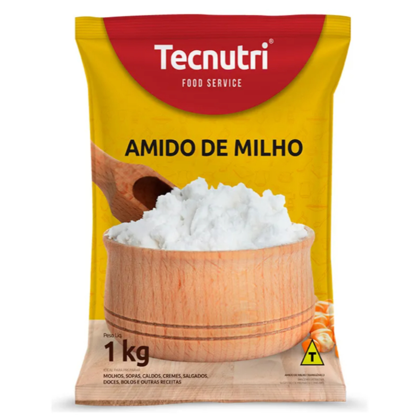 Amido de Milho 1kg Tecnutri Maizena