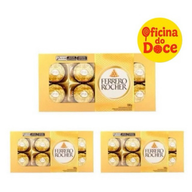Bombom Ferrero Rocher 8 Unidades: Onde Comprar | BuscaProdutos