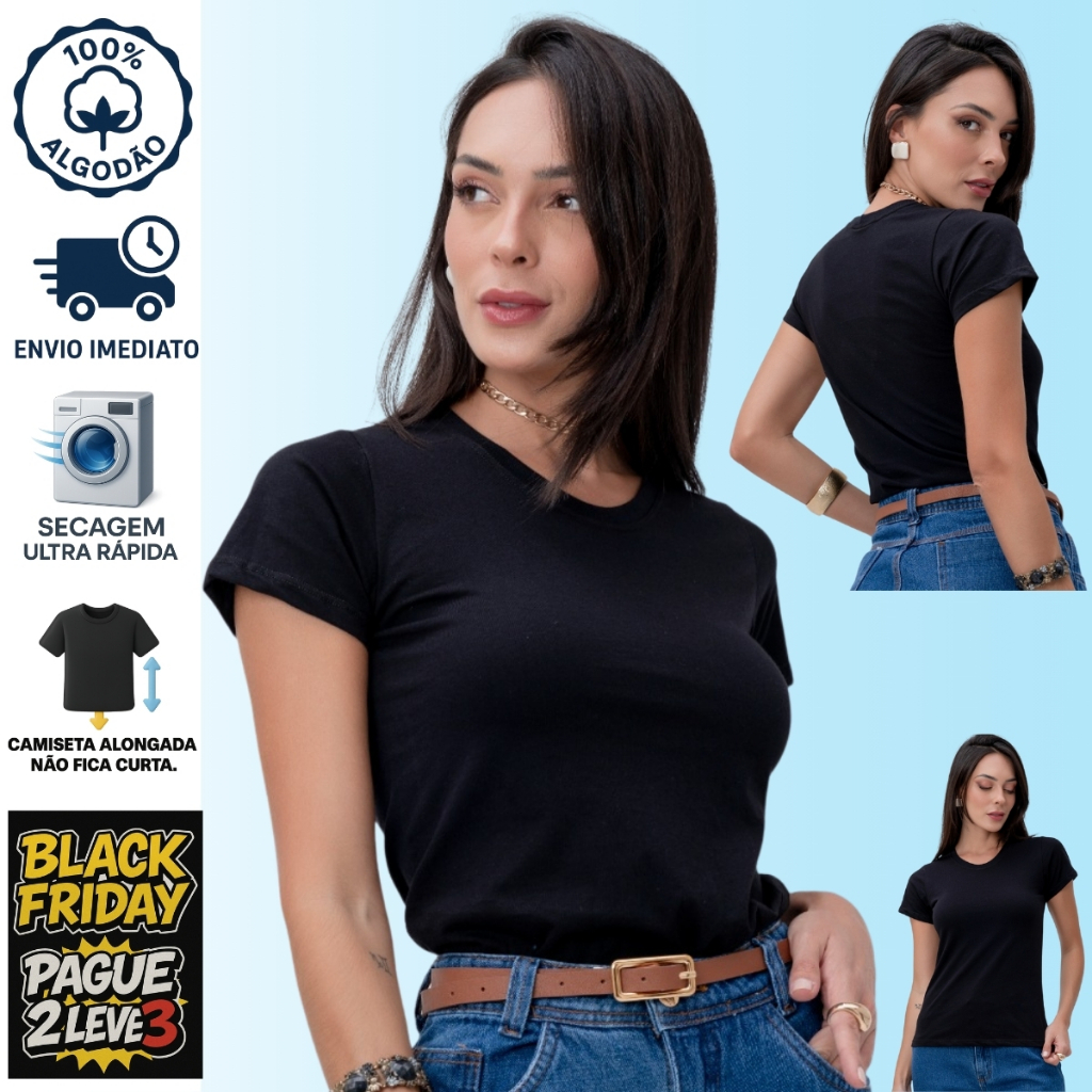 O que é Mulher Camiseta Preta? Guia e Onde Comprar | BuscaProdutos