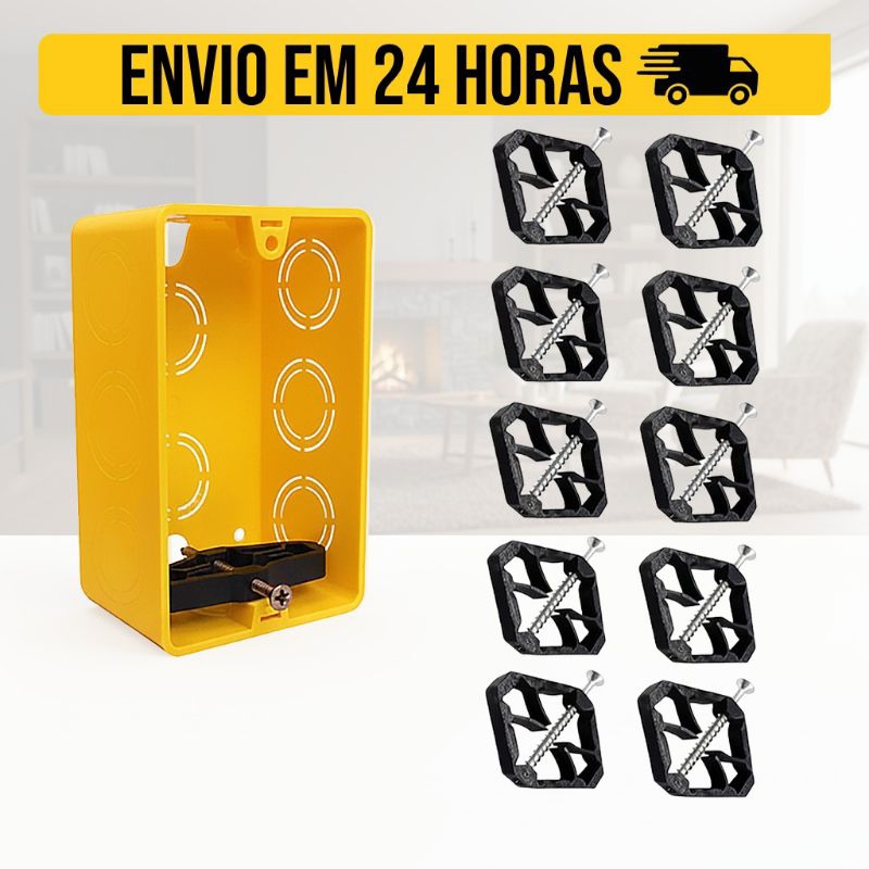 Reparador de caixinha de energia kit com 2 até 10 unidadesr44