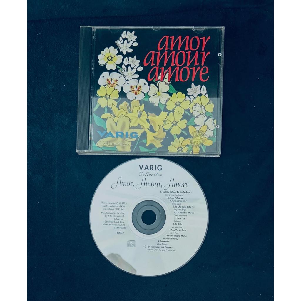 📀 Amor, Amour, Amore – Varig Collection | CD Original | Memorabilia VARIG