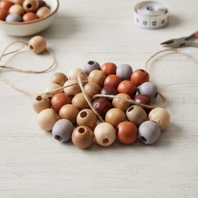 Bolinhas De Madeira 18mm Para Artesanato - Passante 3mm - Miçanga Grande em Oferta na Shopee