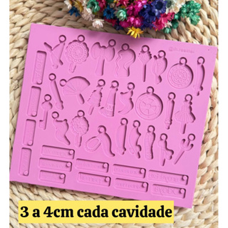 Molde Paramentas Orixás Ferramentas 3,5cm cavidade em Oferta na Shopee