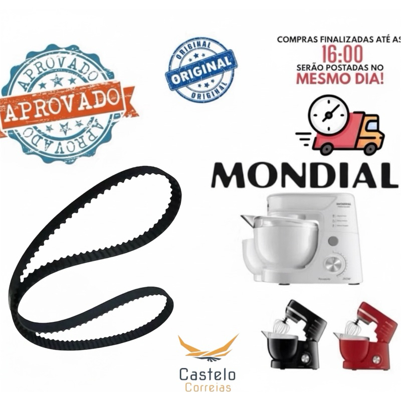 Imagem Correia para Batedeira Planetaria MONDIAL
