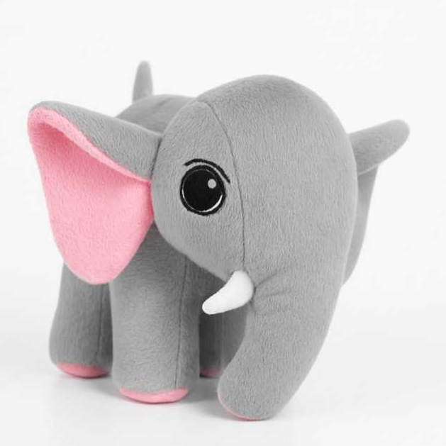 Elefantinhos De Pelúcia Para Decoração Várias Opções 20cm — imagem 2 de 2