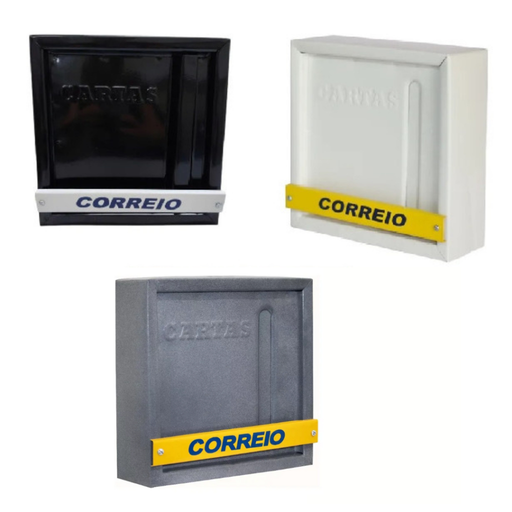 Caixa de Correio Vertical para Grade