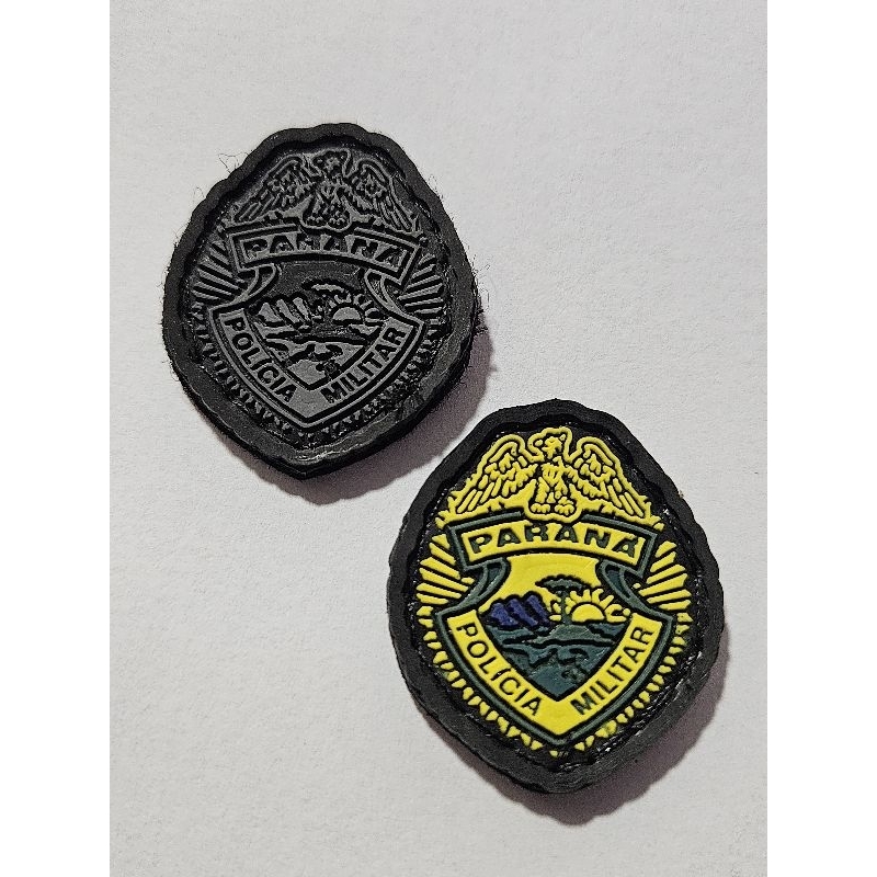 Broche de boina PMPR emborrachado