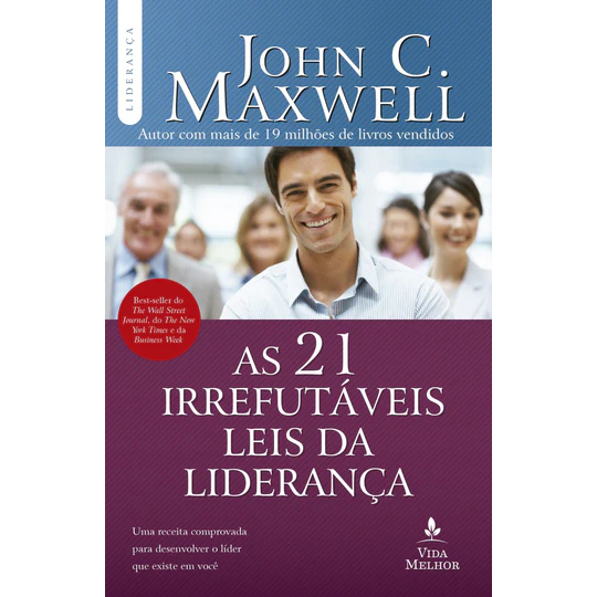 Livro As 21 Irrefutáveis Leis Da Liderança em Oferta na Shopee