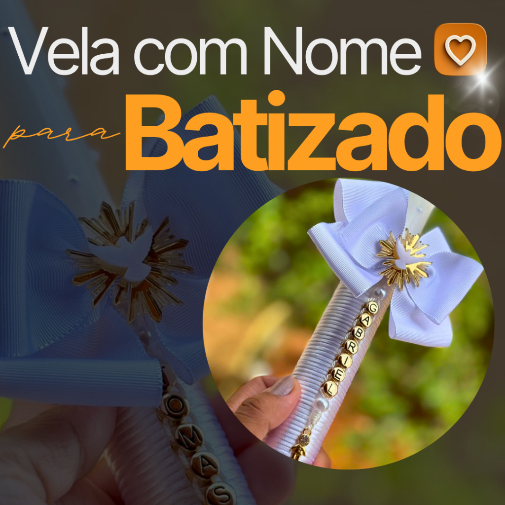 Vela de Batismo l Batizado