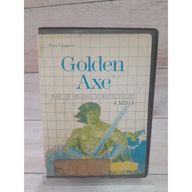 Jogo Master System Golden Axe Cartucho Fita