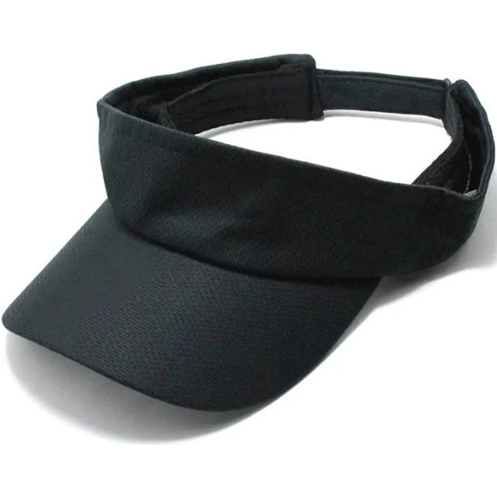 Viseira esportiva para corrida caminhada piscina e academia anti odor ajustavel com velcro.