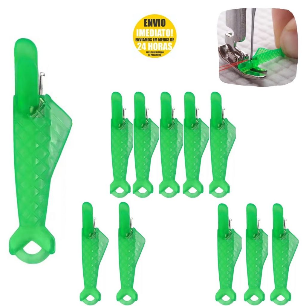 Kit 2/3/5 Passador Enfiador De Linha Na Agulha Maquina Costura Original