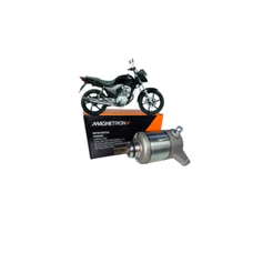 Motor de Partida Cg Titan Fan Bros 150 2004 até 2015 CG TITAN FAN 125 2009 a 2014 Original MAGNETRON