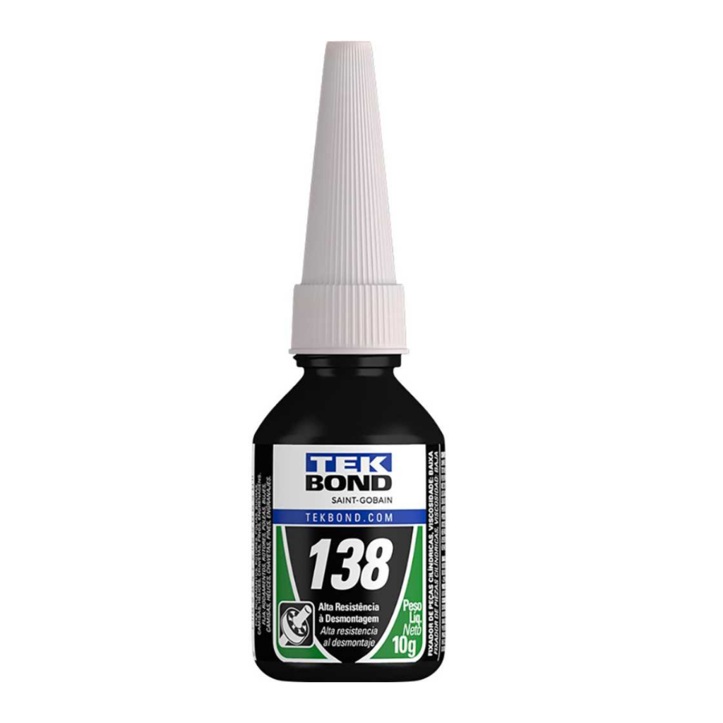 Cola Adesivo Trava Rolamento 10g Tek Bond Tq Bx 138 10gr