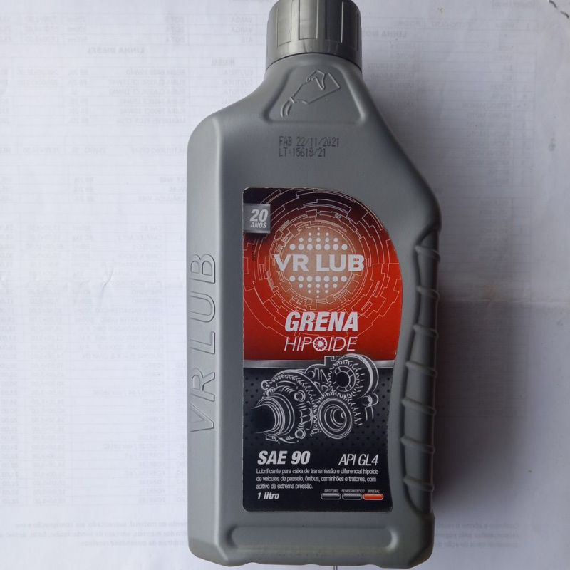 Óleo Lubrificante Caixa Transmissão / Diferencial Hipoide SAE 90 / API GL4.