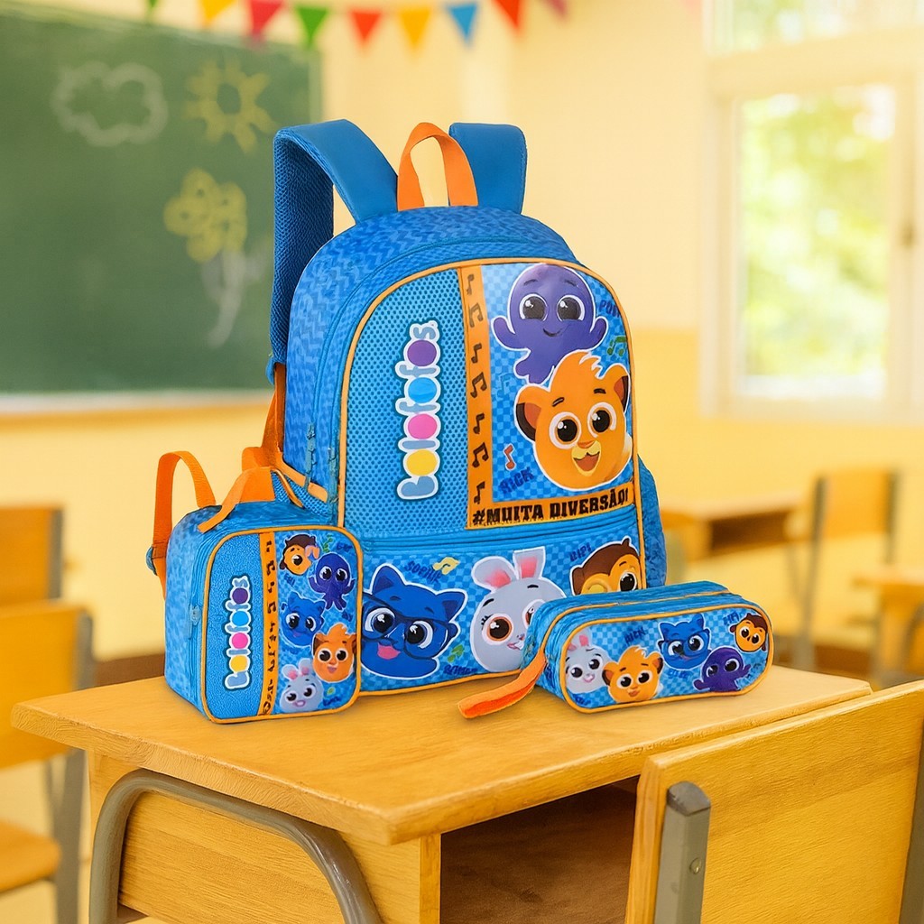 Kit Mochila Escolar Bolofofos: Onde Comprar | BuscaProdutos